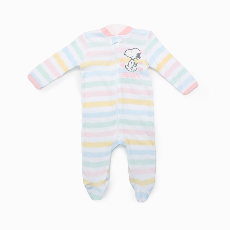 SNOOPY - Enterito Bebe Caminando Blanco Snoopy