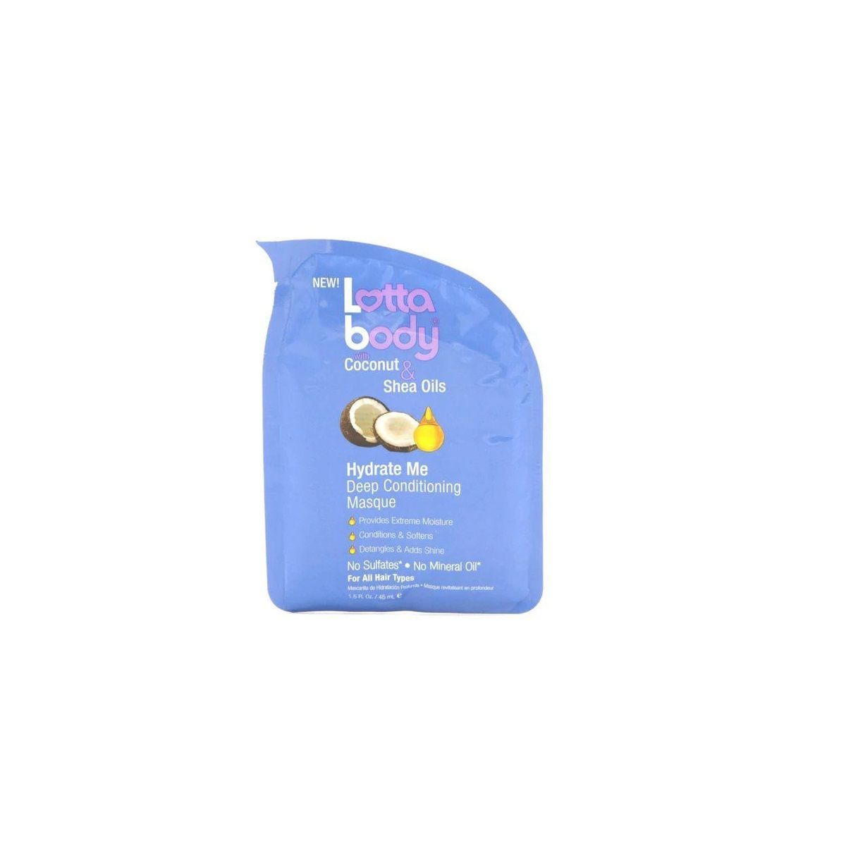 CREME OF NATURE - LOTTABODY Mascarilla de Hidratación Profunda