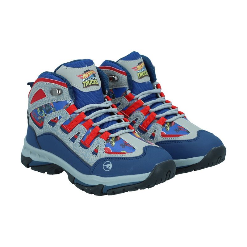 HOT WHEELS - Zapato Outdoor Monster Truck Azul