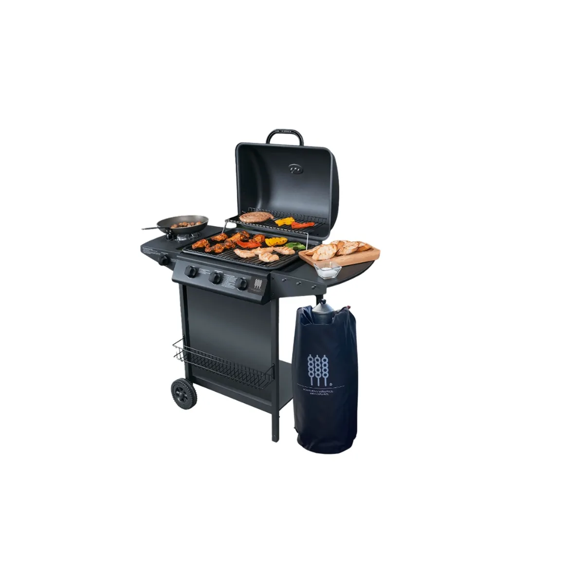 EN VARA'S MEATS & GRILL - Funda Cobertor para balon  Cilindro de Gas 5kgs