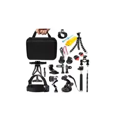 GENERICO - Kit Maleta Go pro 28 Accesorios Camara Deportes