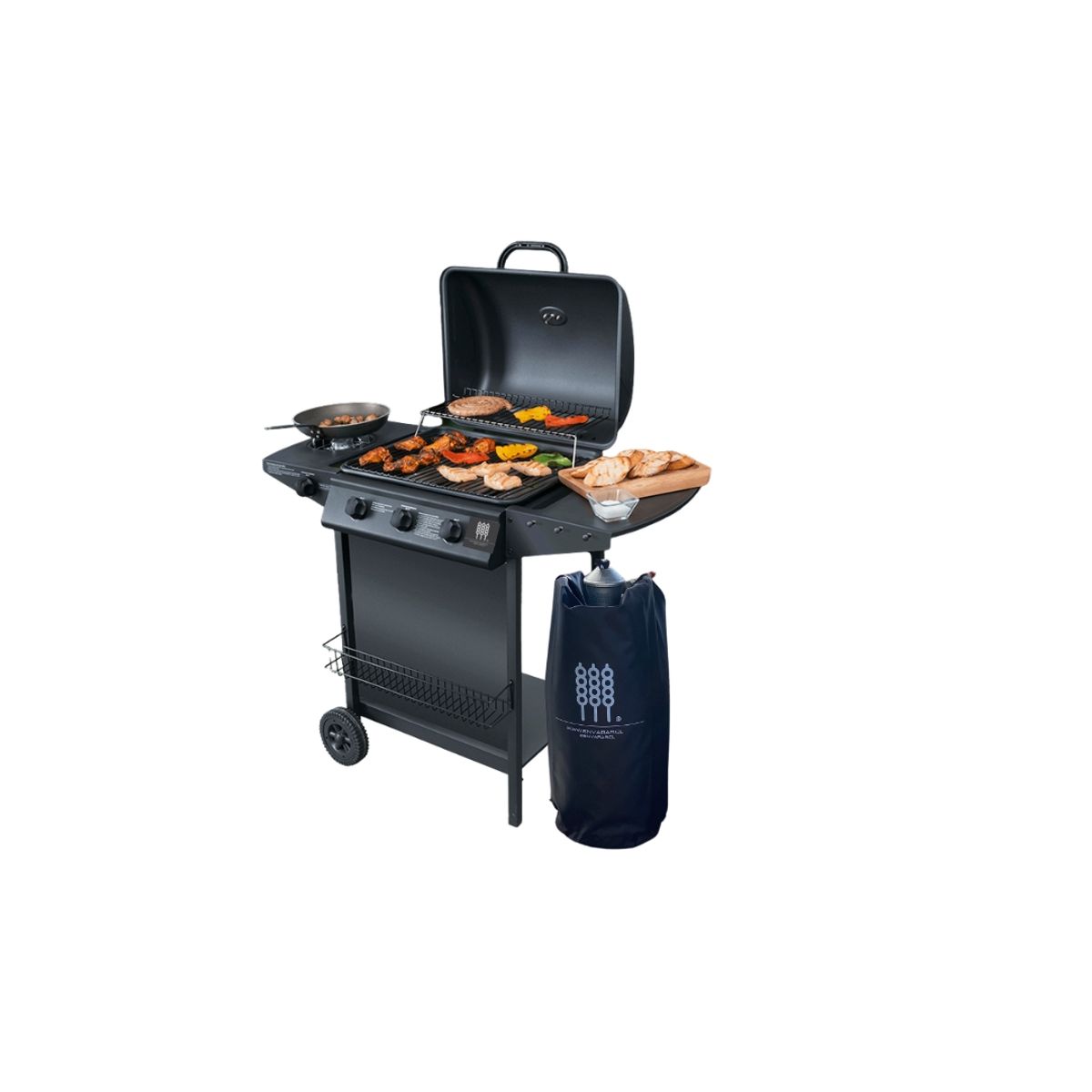 EN VARA'S MEATS & GRILL - Funda Cobertor para balon  Cilindro de Gas 15 kgs