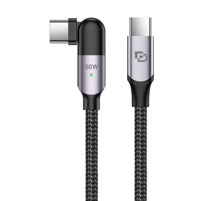 DUSTED - Cable Giratorio Usb-c A Usb-c 60w De 2m Rugged Dusted
