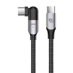 DUSTED - Cable Giratorio Usb-c A Usb-c 60w De 2m Rugged