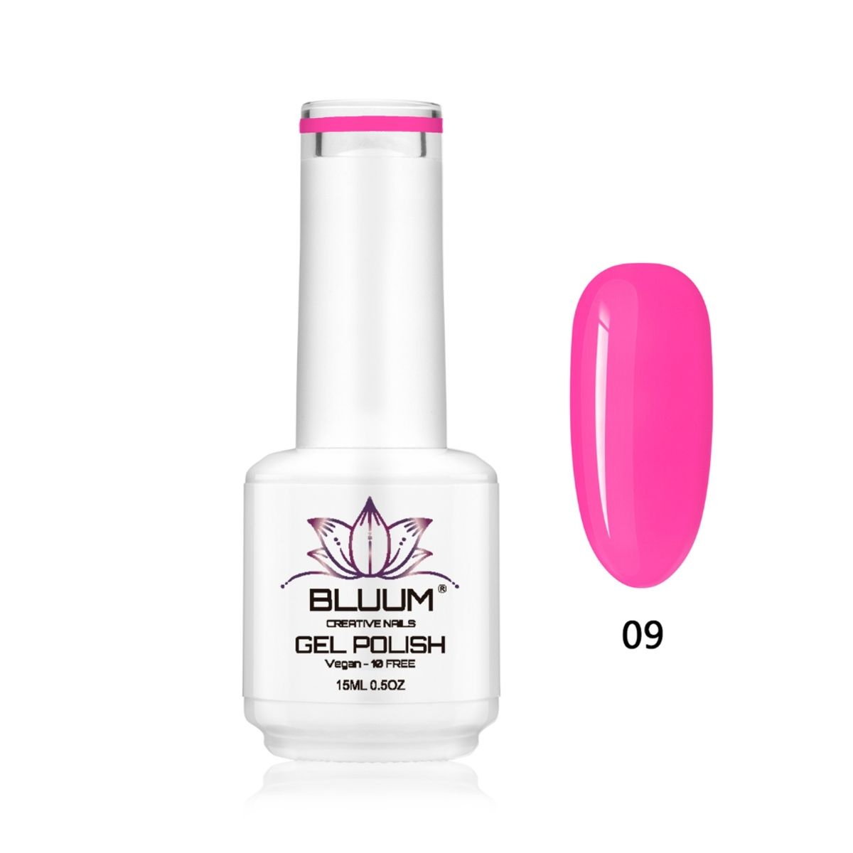 BLUUM - Esmalte Permanente Fluorescence 09 Bluum 15 ml