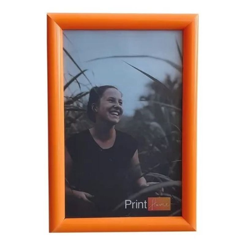 GENERICO - Cuadro Marco De Foto Portaretrato Naranja 10x15 cm Fotos 4r