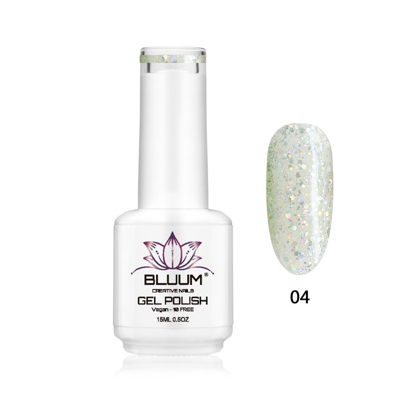 BLUUM - Esmalte Permanente Queen´s Glitter 04 Bluum 15 ml…