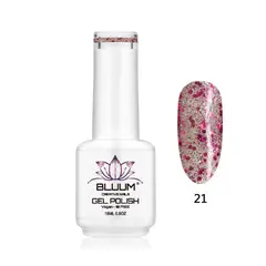 BLUUM - Esmalte Permanente Queen´s Glitter 21 15 ml