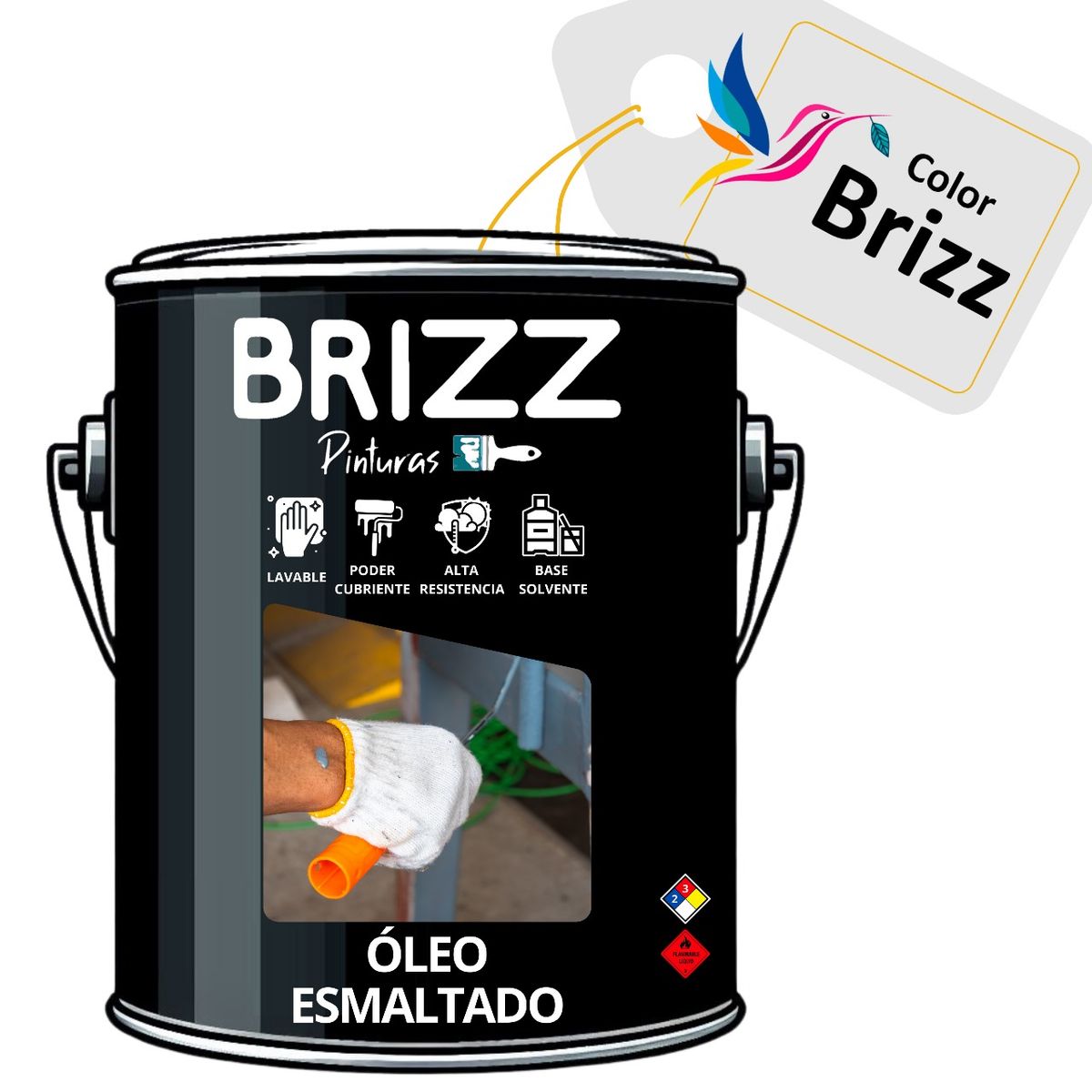 BAUM - Óleo ESMALTADO BLANCO   BAUM COLORBRIZZ