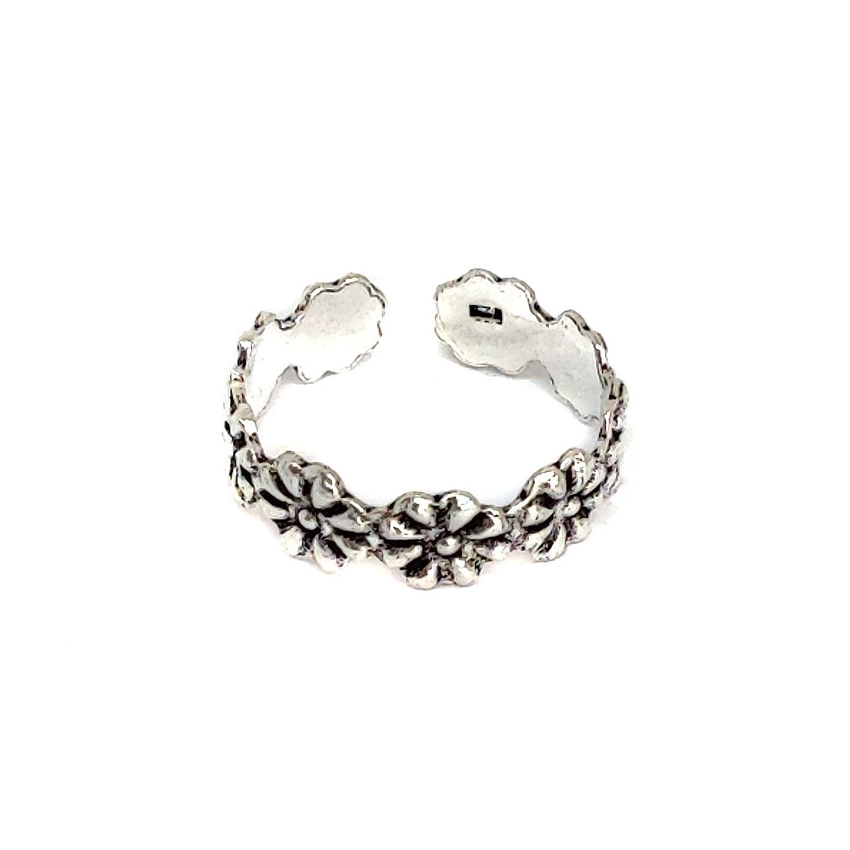 COGGIOLA - Anillo Midi Margaritas Plata Fina 925