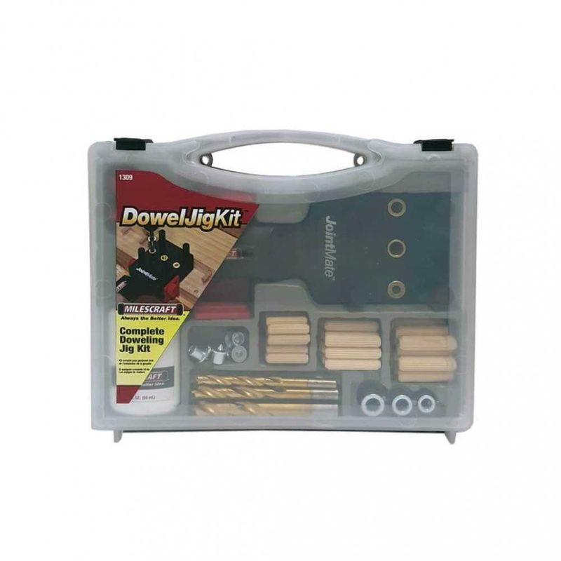 MILESCRAFT - Kit Jointmate Milescraft  (Plantilla Para Tarugos + Accesorios)