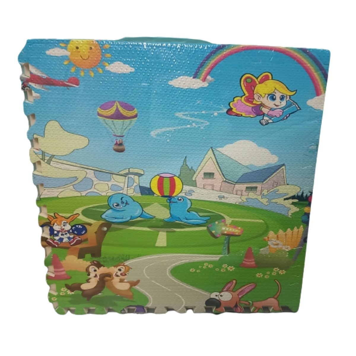 GENERICO - Alfombra / Piso / Goma Eva Paisaje 4 Piezas 60x60