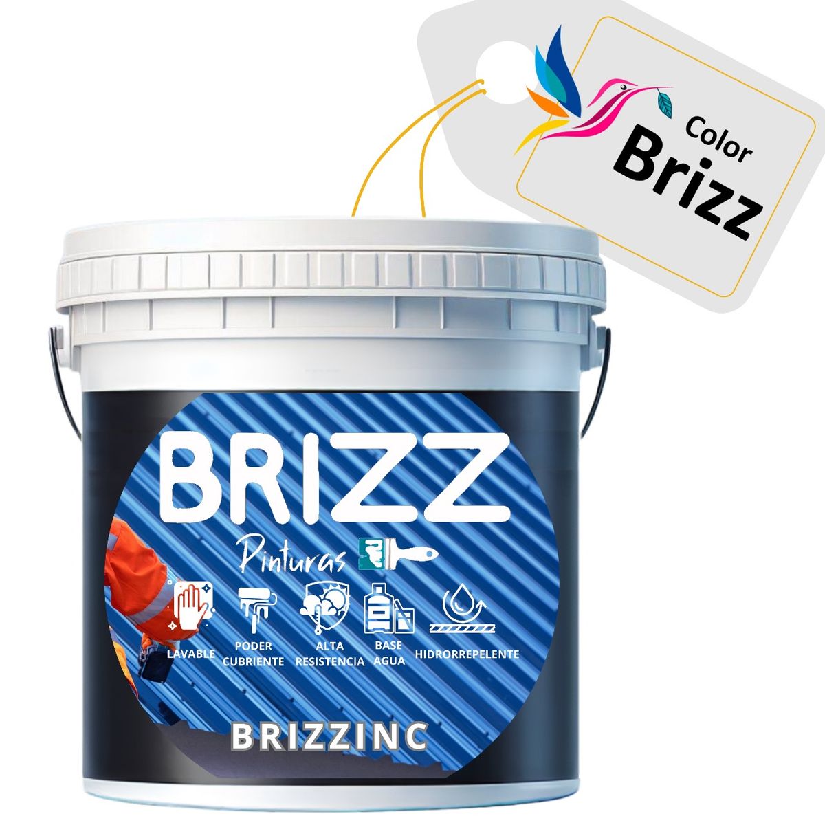 BAUM - BRIZZINC AMARILLO OCRE BAUM COLORBRIZZ