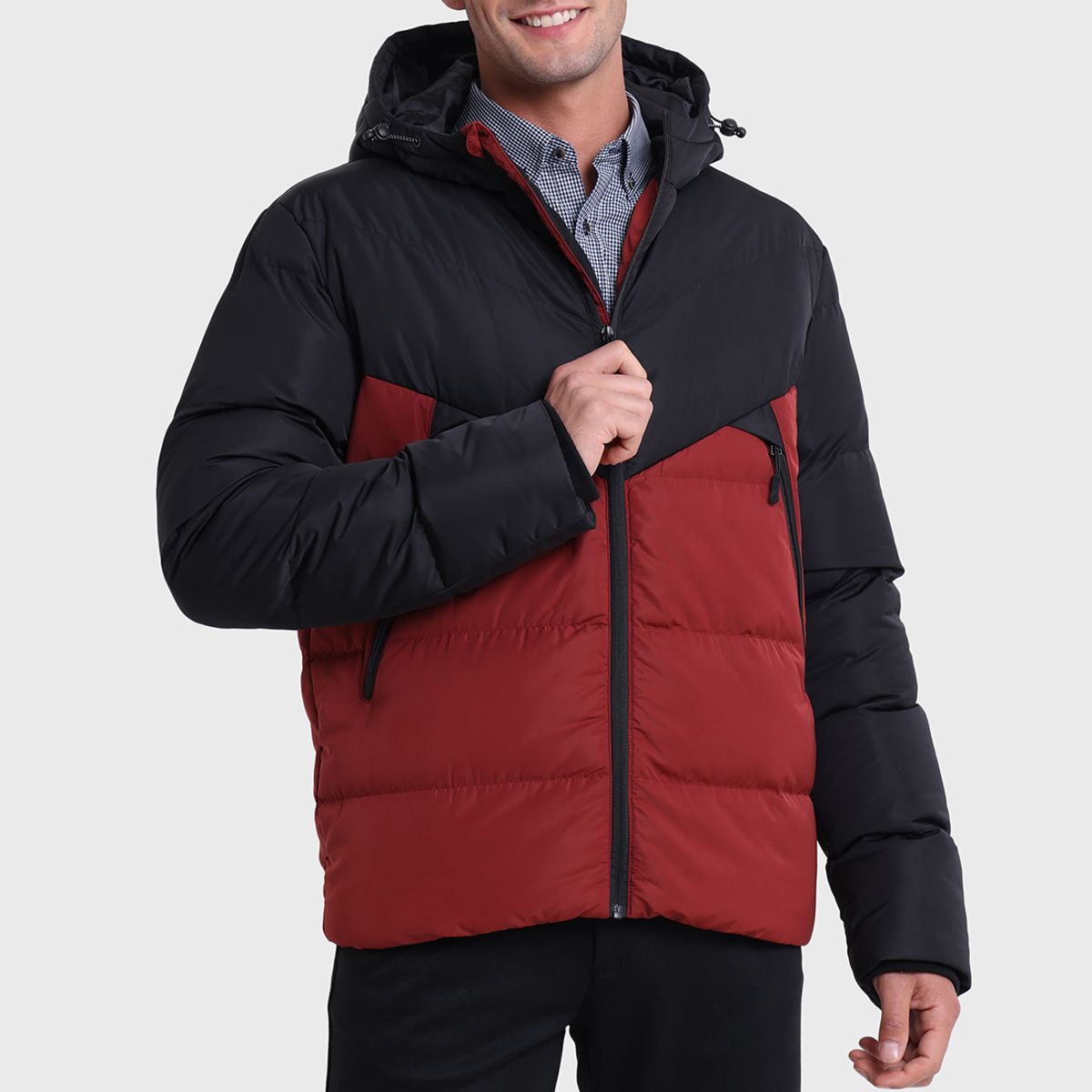 ARROW - Parka Bicolor Con Capucha Arrow ARROW