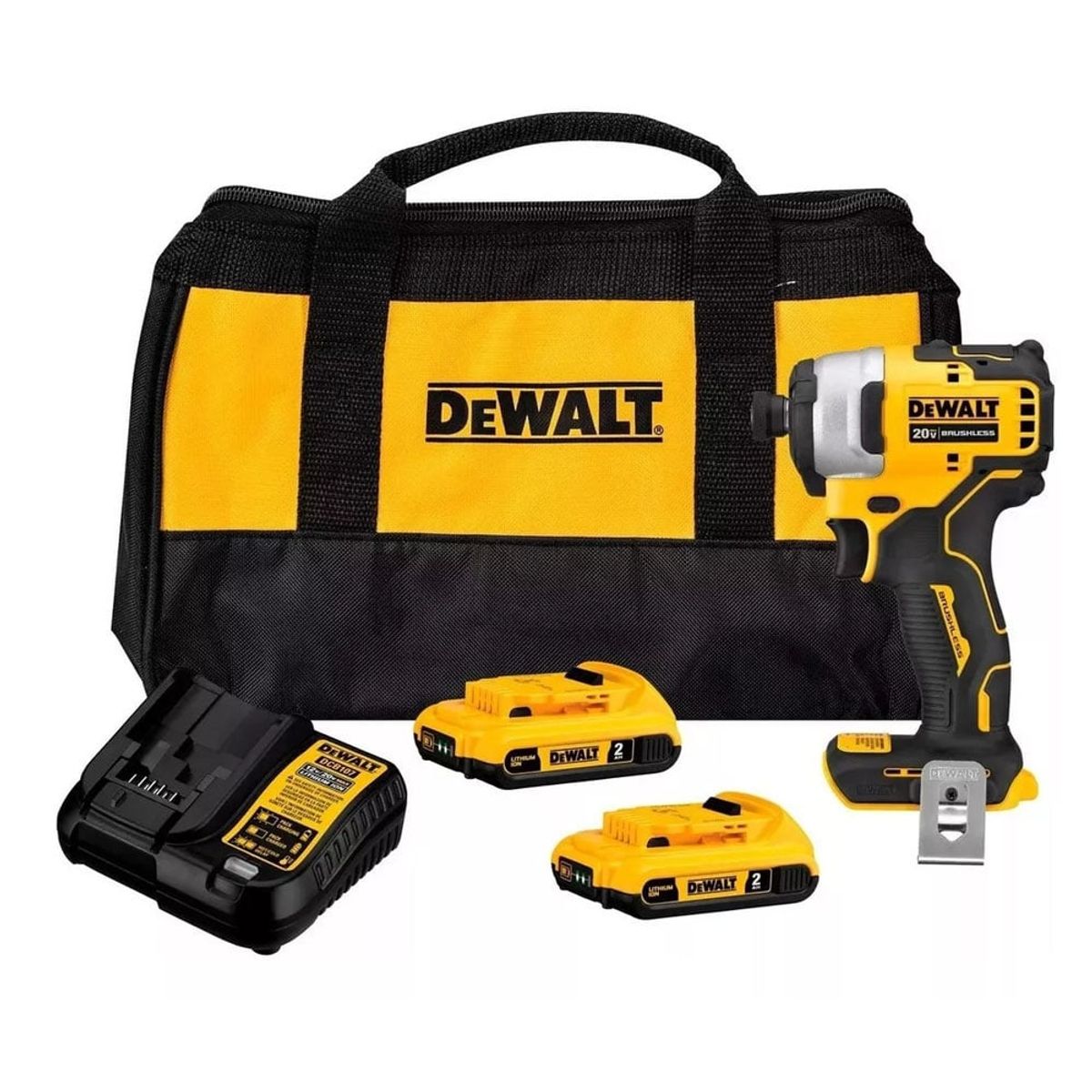 DEWALT - ATORNILLADOR IMPACTO INAL ATOMIC 20V DEWALT DCF809D2-B2