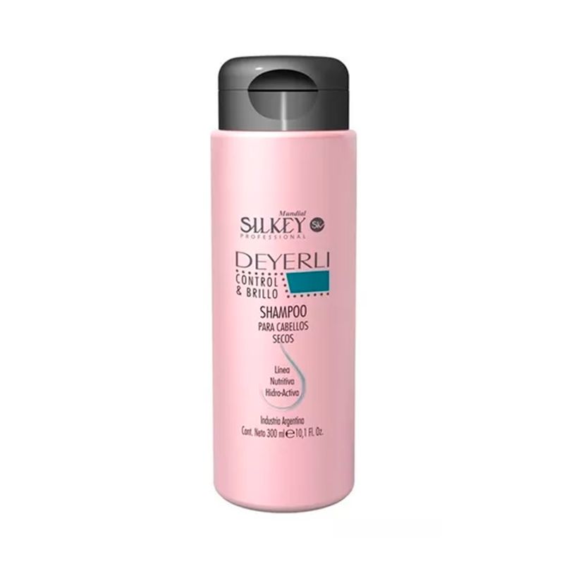 GENERICO - Shampoo Para Cabellos Secos Silkey 300ml