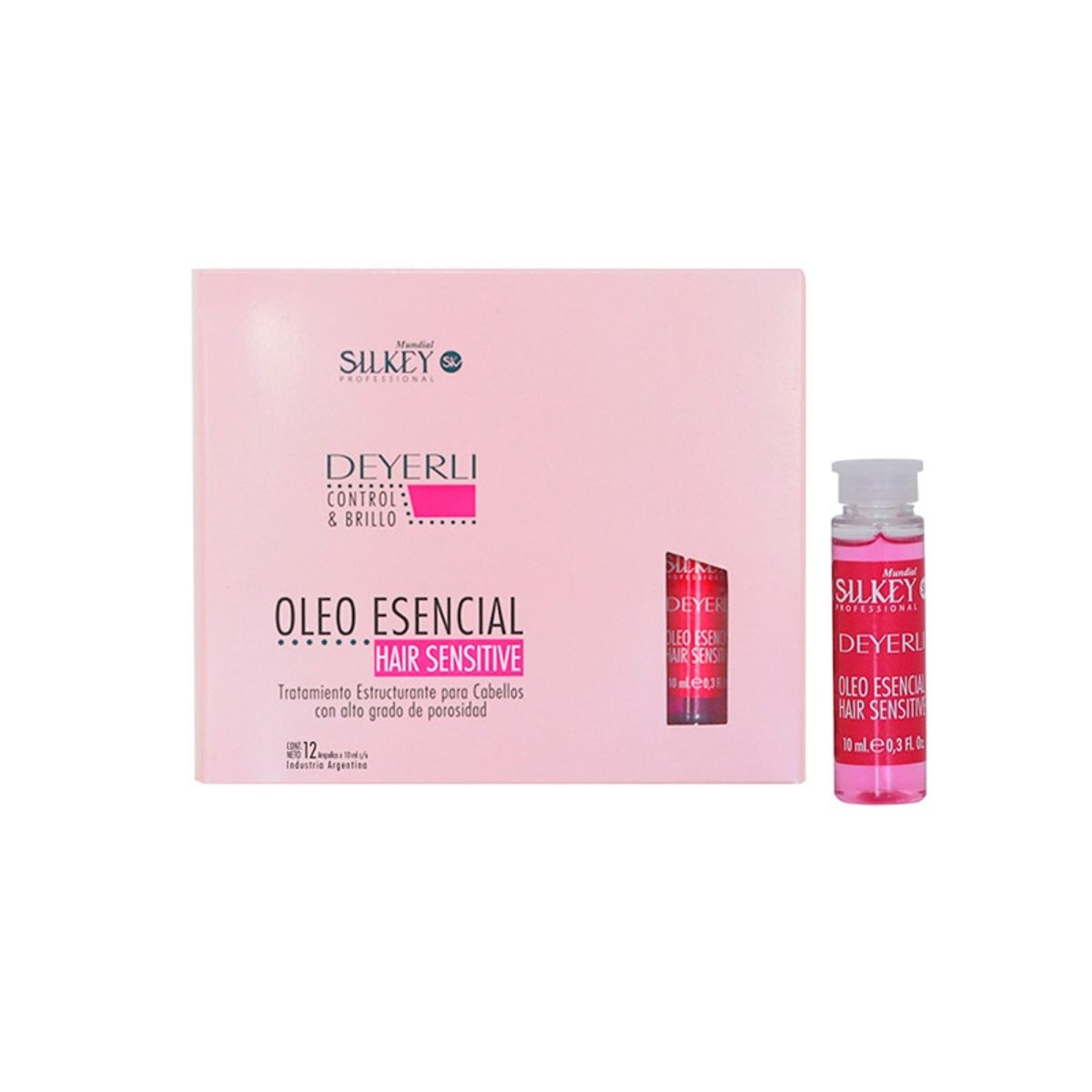 GENERICO - Ampolla Óleo Esencial Hair Sensitive Silkey 10ml UNIDAD