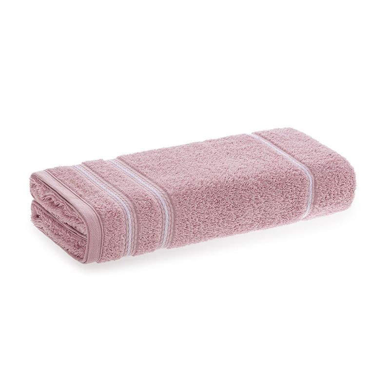 KARSTEN - Sábana de baño Karsten Madri 380gr 80x150cm Rosa