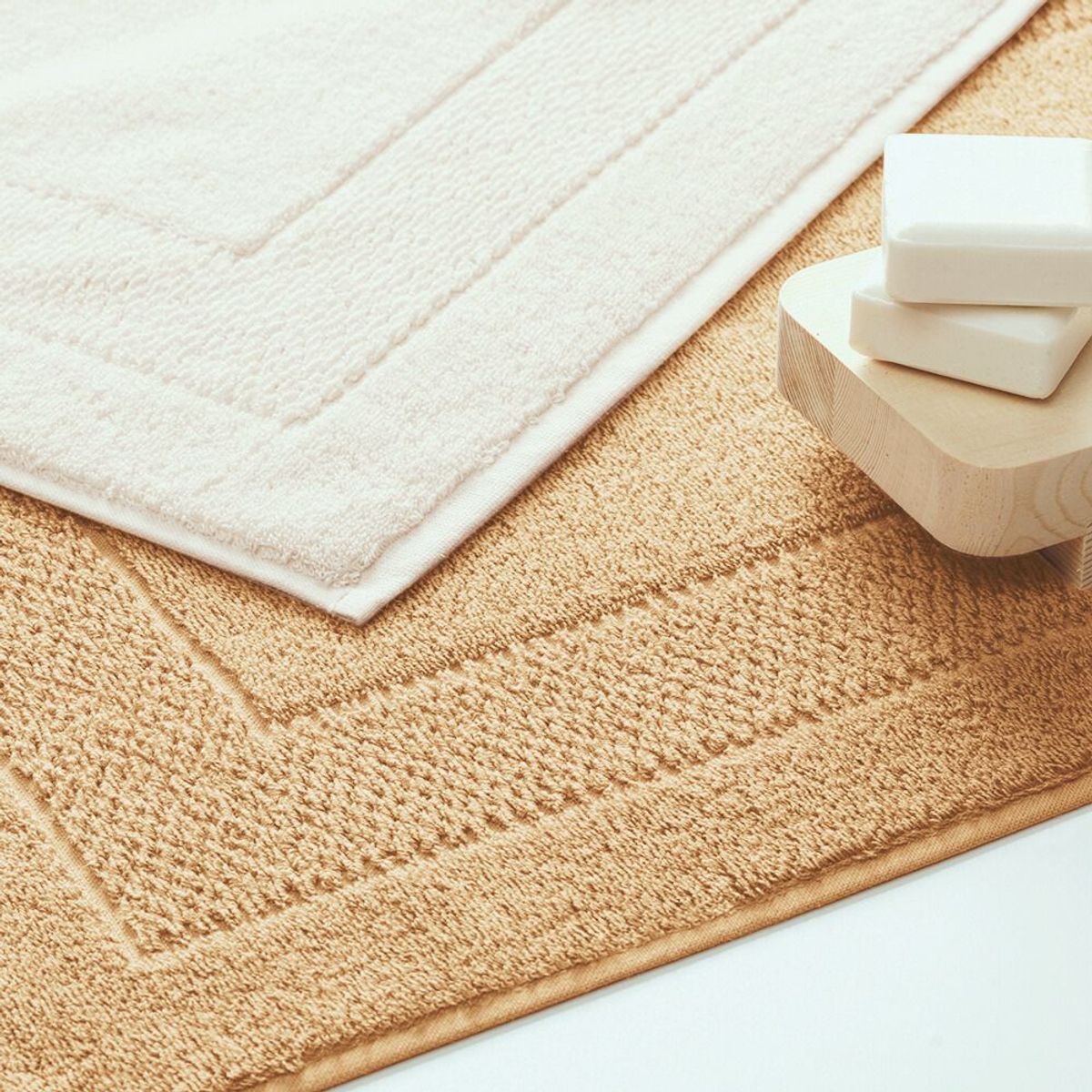 KARSTEN - Piso de baño antideslizante 700 gr Blanco