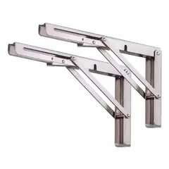ESHOPANGIE - Soporte Plegable Triangular Tipo K De Acero Inoxidable