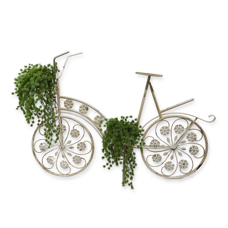 NECTAR - Bicicleta decorativa hierro tamaño real 143x52x106 cm