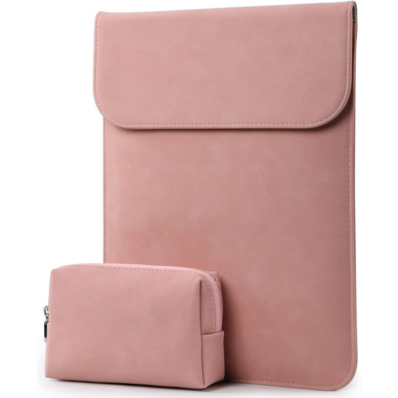 NAUTICA - Set Funda Protectora compatible con MacBook AirPro 13/14 y Estuche - Rosado