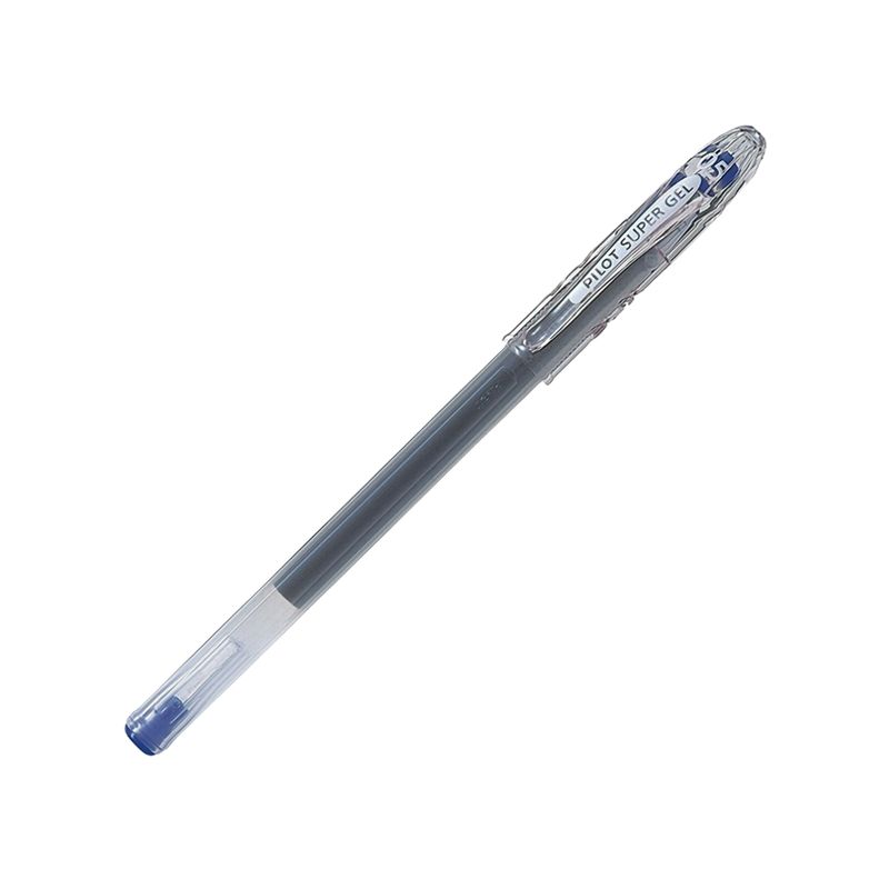 PILOT - Caja 12 Lápices Gel Pilot Super Gel 05 Azul