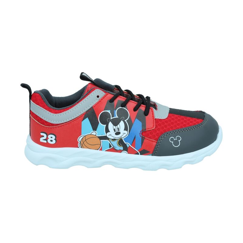 MICKEY MOUSE - Zapatilla Deportiva Infantil Disney Rojo