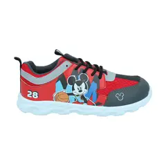 MICKEY MOUSE - Zapatilla Deportiva Infantil Disney Rojo