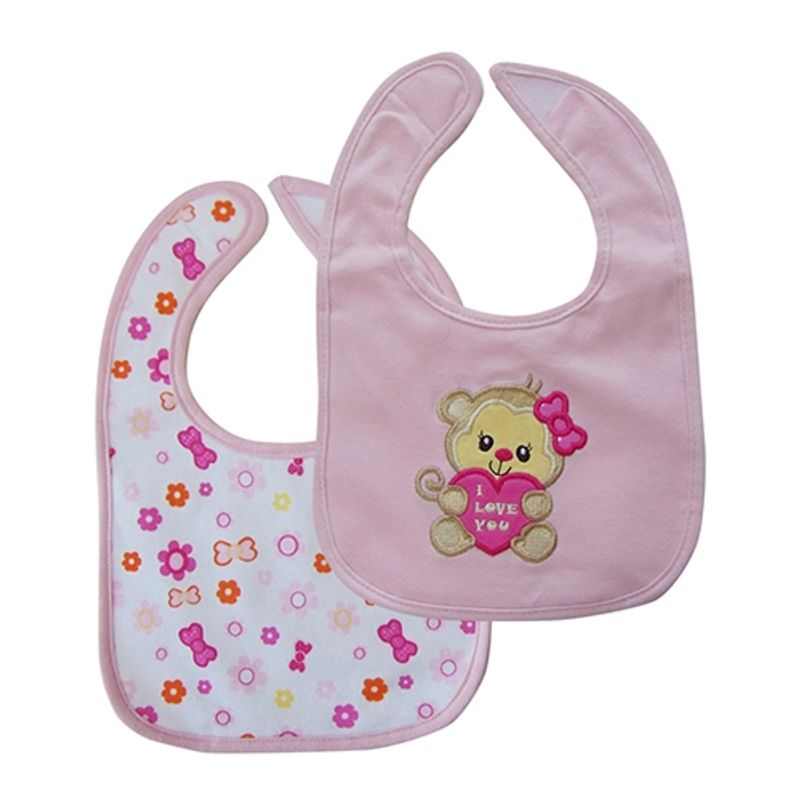 PUMUCKI - Set De Dos Baberos Impermeables  Mono Pumucki