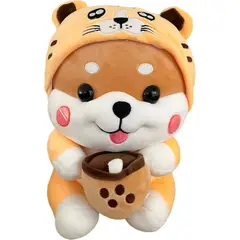 GENERICO - Peluche Perro Shiba Inu Con Disfraz De Tigre Kawaii…