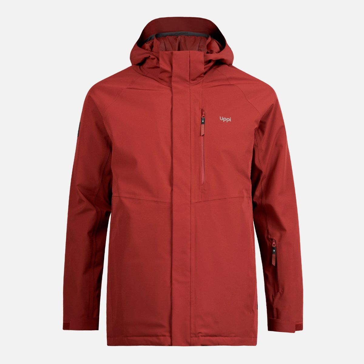 LIPPI - Chaqueta Hombre Andes B-Dry Hoody Jacket Vino Lippi