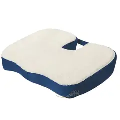 GENERICO - Cojin De Asiento Con Espuma Viscoelástico Alta Densidad