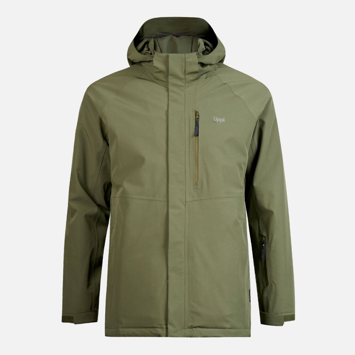 LIPPI - Chaqueta Hombre Andes B-Dry Hoody Jacket Verde Lippi