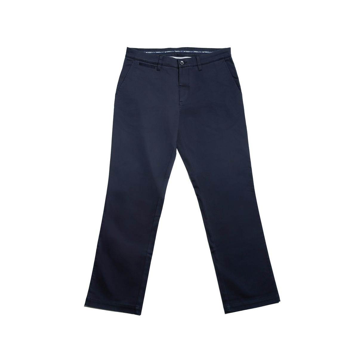 FEROUCH - Pantalón Twill Sin Pliegues L/31 Azul Ferouch