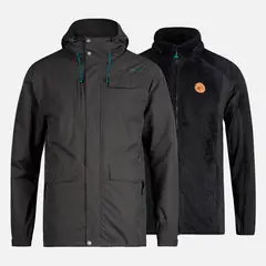 HAKA HONU - Chaqueta Hombre Kilperry Negro
