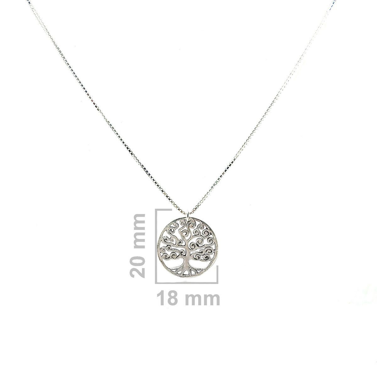 COGGIOLA - Collar Árbol De La Vida Plata Fina 925