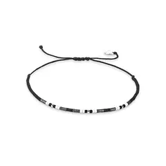 ZAZU - Pulsera Yanay con Mostacillas de Plata