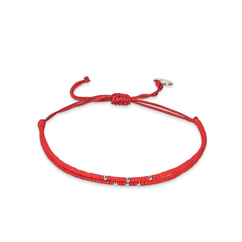ZAZU - Pulsera Doble Roja - Joyas Zazü