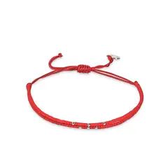 ZAZU - Pulsera Doble Roja - Joyas Zazü