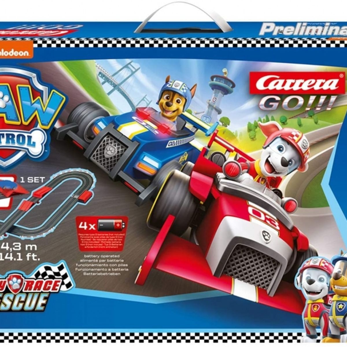 CARRERA - CARRERA 20063514 PAW PATROL READY RACE RESCUE 14.1 FT 1-43