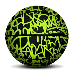 AND1 - Balón Xcelerate Graffiti Basketball Amarillo