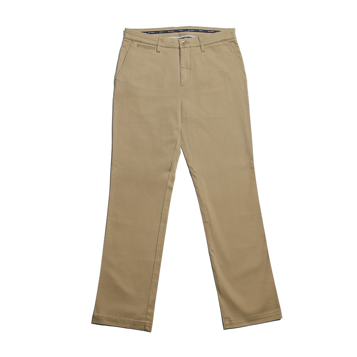FEROUCH - Pantalón Twill Sin Pliegues L/33 Beige Ferouch