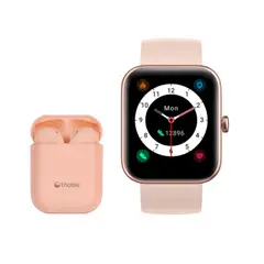 LHOTSE - Pack Smartwatch Live 206 42mm Pink + Audifono RM12