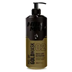 GENERICO - Mascarilla Facial Gold NishMan Anti Puntos Negros 200ml