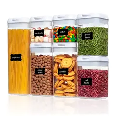 XTECH - Contenedor Hermetico Cocina Organizador Set X 7 Piezas