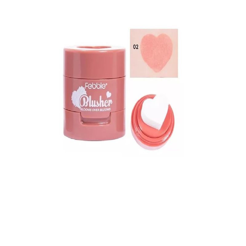 GENERICO - Rubor En Crema Con Sello de Corazon TONO 02