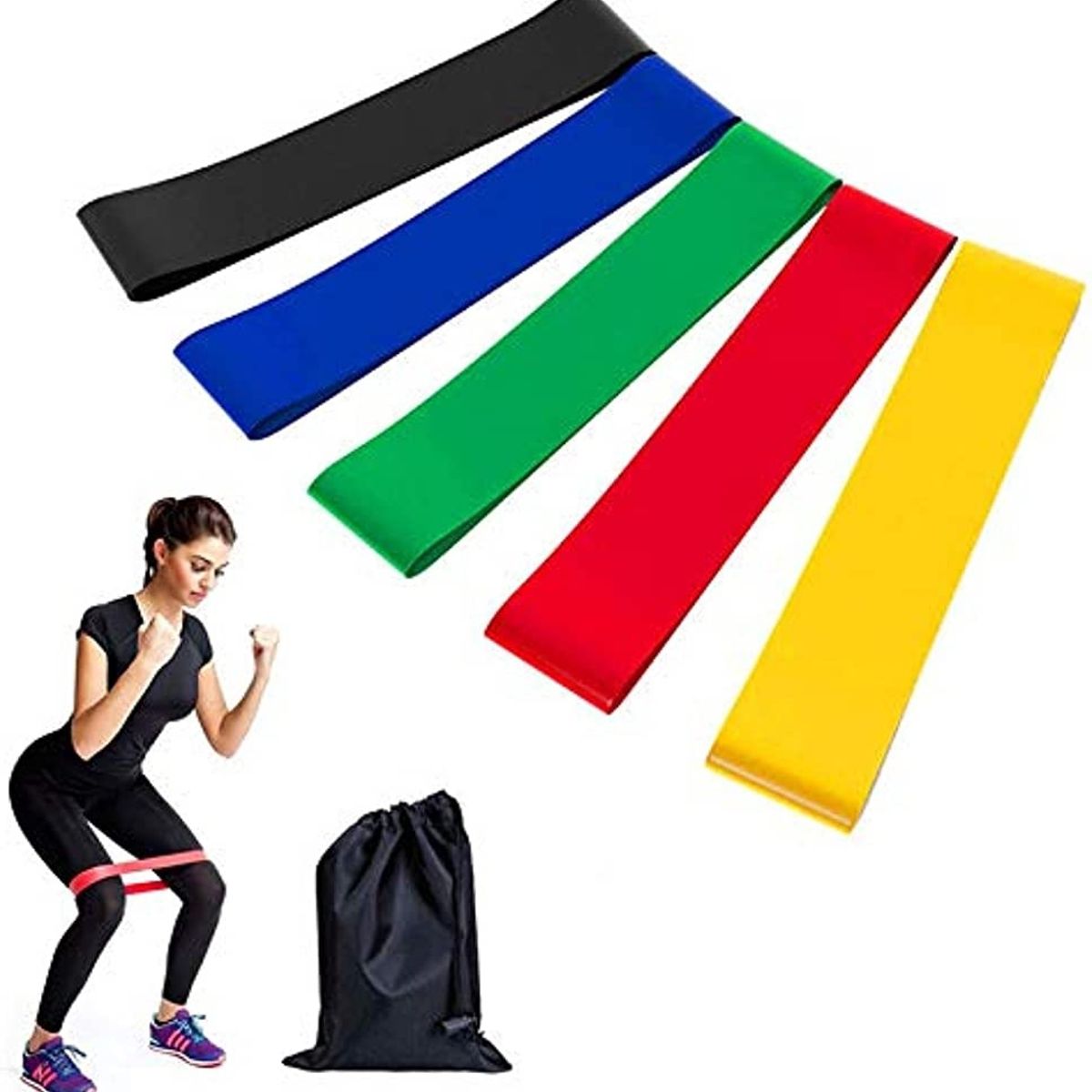 GENERICO - Bandas Elásticas Fitness De Resistencia Ejercicio Set