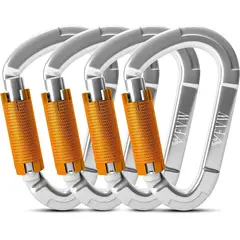 PUREPOWER - Set de 4 Mosquetón de escalada