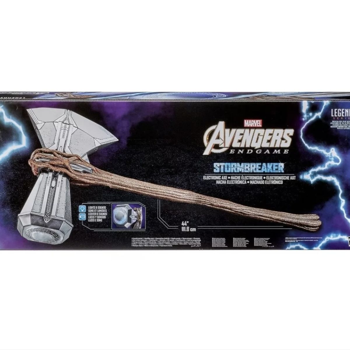 HASBRO - Martillo Thor Hacha Electrónica Stormbreaker Marvel Legends